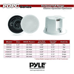 Home Pdpc8T In Ceiling Enclosed Speaker System With Transformer