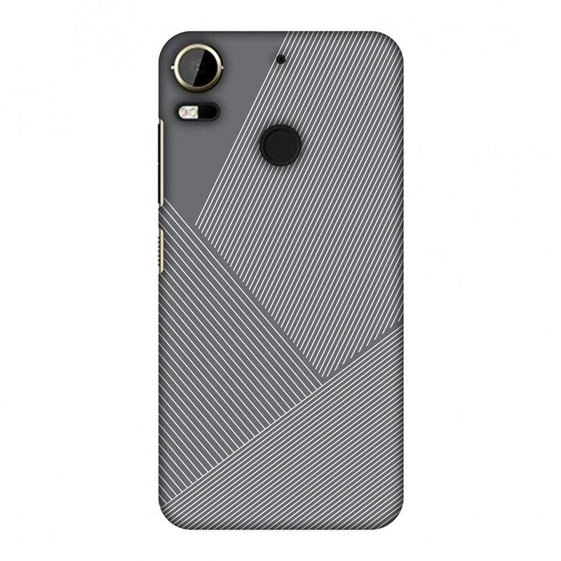 Amzer Slim Designer Snap On Hard Shell Case Back Cover For Htc Desire 10 Pro Carbon Fiber Redux Stone Gray 1