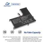 Antiee B41N1532 Laptop Battery Compatible With Asus Zenbook Flip Q504U Q504Ua Ux560 Ux560Ua Q504Uak Q534Ua Ux560Ua 1B Ux560Ua Fz015T Q504Ua Bbi5T12 Bhi5T13 Bi5T26 0B200 02010100 15 2V 50Wh 3320Mah