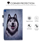 Apoll Slimshell For Samsung Galaxy Tablet 10 1 Pu Leather Anti Scrape Shock Resistant Kickstand Cover With Card Holder For Samsung Galaxy Tab A 10 1 2019 Tablet Model Sm T510 Sm T515 Husky