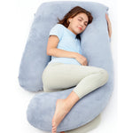 U Shaped 57 Inch Maternity Pillow For Pregnant Women
