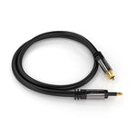 Kabeldirekt 15 Feet Mini Toslink Optical Digital Audio Cable Pro Series
