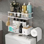 Bathroom Organizer Shelves Over The Toilet Storage