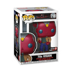 Funko Pop Marvel Wandavision 70S Vision Exclusive Figure