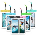 Universal Waterproof Pouch Cellphone Dry Bag Underwater Case For Iphone 11 Pro Max Xs Max Xr 8 7 Se 2020 Galaxy S20 Ultra Up To 6 9 Waterproof Phone Case For Beach Snorkeling 6 Pack