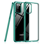 Torras Crystal Clear Designed For Samsung Galaxy Note 20 Case Galaxy Note 20 5G Case 6 7 Inch Ultra Thin Slim Fit Soft Silicone Tpu Cover Case Compatible With Samsung Galaxy Note 20 5G 2020 Green