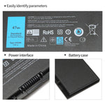 New E7440 451 Bbfv 451 Bbft F38Ht G0G2M Pfxcr T19Vw Laptop Battery Compatible With Dell Latitude E7420 451 Bbfy E225846 Laptop Notebook Series 7 4V 47Wh 12 Mothy