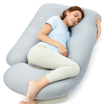 U Shaped 57 Inch Maternity Pillow For Pregnant Women