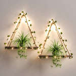 Led Strip Wall Hanging Shelves Set Of 2