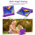 Newstyle Kids Case For Samsung Galaxy Tab A7 10 4 2020 T500 T505 Shockproof Light Weight Protection Handle Stand Kids Case For Samsung Galaxy Tab Tab A7 10 4 Inch 2020 Model Purple
