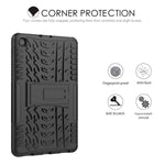 Apoll Case For Samsung Galaxy Tab A 8 4 Case 2020 Sm T307 Verizon T Mobile Sprint At T Heavy Duty Shockproof Rugged Drop Protection Cover Built In Kickstand For Galaxy Tab A 8 4 Sm T307 D Black