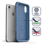 Encased Iphone Xr Heavy Duty Protective Case Military Grade Full Body Rugged Impact Protection Rebel Blue
