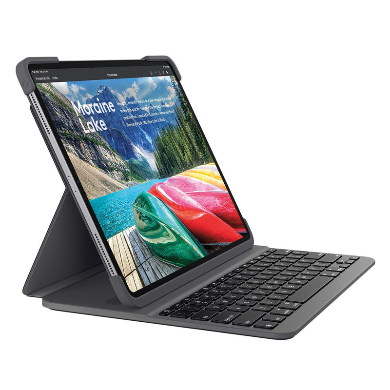 Logitech Slim Folio Pro Ipad Pro 12 9 Inch 3Rd Gen Keyboard Case With Integrated Backlit Bluetooth Keyboard Only For Ipad Pro 12 9 Inch 3Rd Gen