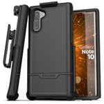 Galaxy Note 10 Belt Clip Protective Holster Case 2019 Rebel Armor Heavy Duty Rugged Full Body Cover W Holder For Samsung Note 10 Black
