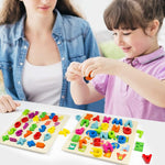 Wooden Alphabet Puzzle And Number Puzzle Set For S Abc Puzzle Board Educational Toys For Kids Ages 3
