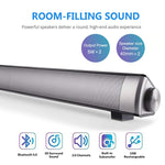 Soundbar 10W Wired And Wireless Speaker Audio Stereo Long Standby For Smartphones Tablets Projector And Wireless Devices