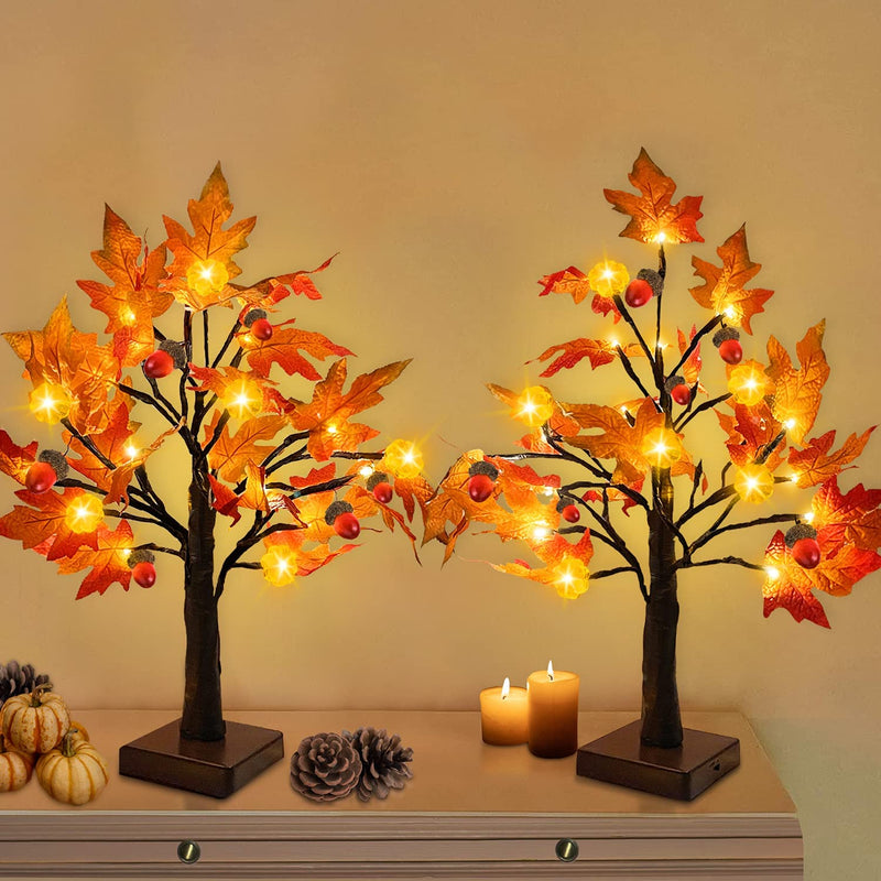 Fall Maple Tree With 48 Leds