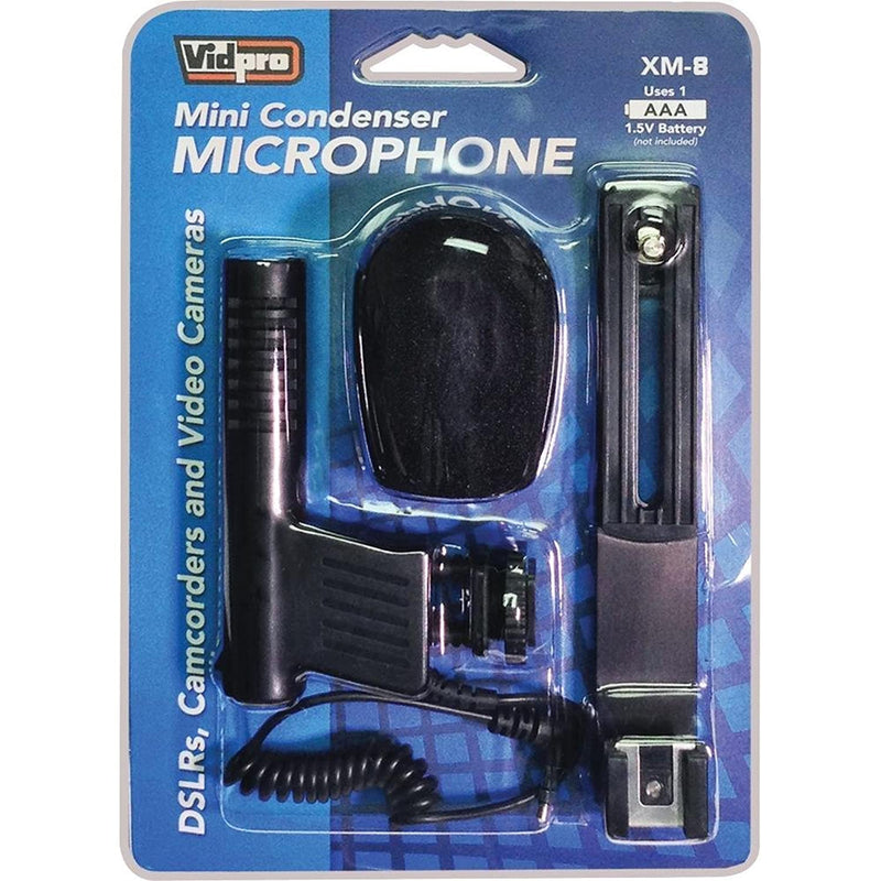 Vidpro Mini Condenser Microphone Xm 8
