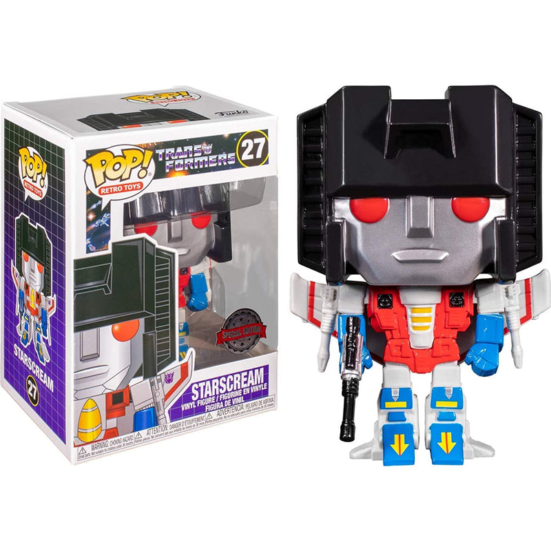 Funko Pop Retro Toys Transformers Starscream Exclusive