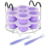 Pressure Cooker Accessories With Silicone Egg Bites Molds And Steamer Rack
