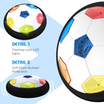 Kids Toys Hover Soccer Ball Set Of 2 Battery Operated Air Floating Soccer Ball With And Soft Foam Bumper Indoor Outdoor Hover Ball Game Gifts For Age 2 3 4 5 6 7 8 16 Year Old Boys Girls