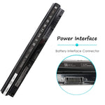 M5Y1K Laptop Battery For Dell Inspiron 3451 3452 3458 3551 3558 5451 5458 5551 5555 5558 5755 5758 Vostro 3458 3558 Fits P N Gxvj3 Hd4J0 K185W Wkrj2 Vn3N0 453 Bbbr 4 Cells 14 8V 2600Mah 40Wh