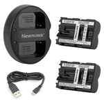 Newmowa Np Fm500H Replacement Battery 2 Pack And Dual Usb Charger Kit For Sony Alpha A57 A58 A65 A77 A99 A550 A560 A580 A700 A850 A900 Sony Slt A99 Ii