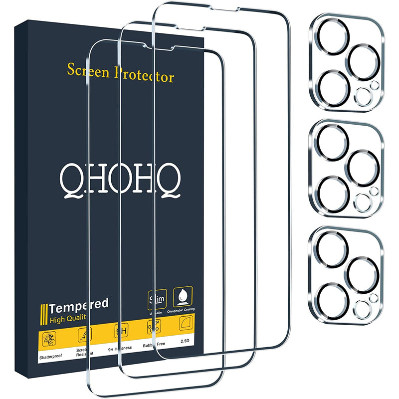 Iphone 13 Pro Screen Protector 3 Pack Tempered Glass Ultra Hd
