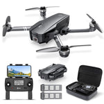 Holy Stone Hs720 Foldable Gps Drone With 4K Uhd Camera For S Quadcopter With Brushless Motor Auto Home Follow Me 26 Minutes Flight Time Long Control Range Includes Carrying Bag
