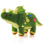 Dinosaur Plush Toy 16 Stuffed Animal Triceratops Throw Plushie Ow Doll Soft Green Fluffy Friend Hugging Cushion Present For Every Age Ocn
