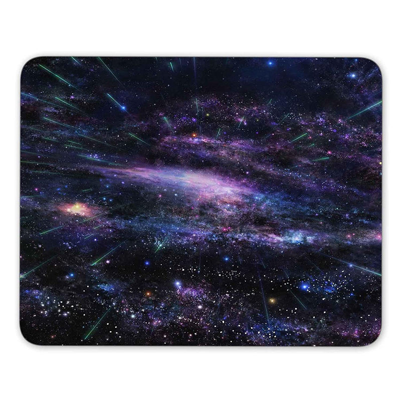 The Stars In The Universe Are Shining Mouse Pad Natural Rubber Mouse Pad Quality Creative Wrist Protected Wristbands Personalized Desk Mouse Pad 9 5 Inch X 7 9 Inch