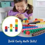 Mathlink Cubes Educational Counting Toy Early Math Skills Set Of 100 Cubes