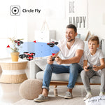 Holy Stone Mini Drone For Kids Beginners Throw To Go Indoor Rc Nano Quadcopter Plane With Altitude Hold 3D Flips Headless Mode And 3 Batteries Toys For Boys Girls Upgraded Hs210 Red