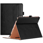 Ipad Air 3Rd Gen 10 5 Case 2019 Vintage Stand Folio Case Cover For Apple Ipad Air 3Rd Gen 10 5 2019 And Ipad Pro 10 5 2017 Multiple Viewing Angles With Apple Pencil Holder Black