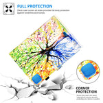 Ipad Pro 11 Inch 2020 Case Dteck Slim Multi Angle Viewing Folio Smart Cover With Auto Sleep Wake Protective Wallet Case For Apple Ipad Pro 11 Inch 2Nd Generation 2020 Release Color Tree