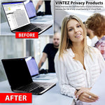 Vintez 14 0 Inch Computer Privacy Screen Filter For Widescreen Laptop Notebook Anti Glare Anti Scratch Protector Film For Data Confidentiality 16 9 Aspect Ratio