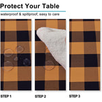 Wrinkle Resistant Stain Resistant And Waterproof Table Cloth