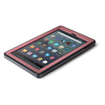 Nupro Heavy Duty Shock Proof Standing Cover With Screen Protector For Fire 7 Tablet Plum