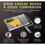 Cheese Slicers With Wire Cheese Slicers For Block Cheese With Accurate Size Scale On Cheese Slicer Board For Prices Cuts Incl 8 Extra Wires Ideal Cheese Cutter With Wire For Charcuterie Boards