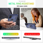 Galaxy S22 Plus Magnetic Ring Holder Shockproof Case