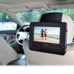 Car Headrest Mount For Swivel Flip Style Portable Dvd Player 7 Inch