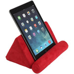 Plush Tablet Holder Hands Free Great For E Readers Smartphones Red