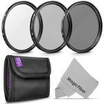 52Mm Altura Photo Professional Photography Filter Kit Uv Cpl Polarizer Neutral Density Nd4 For Camera Lens With 52Mm Filter Thread Filter Pouch