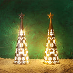 Lighted Christmas Table Decorations With Star