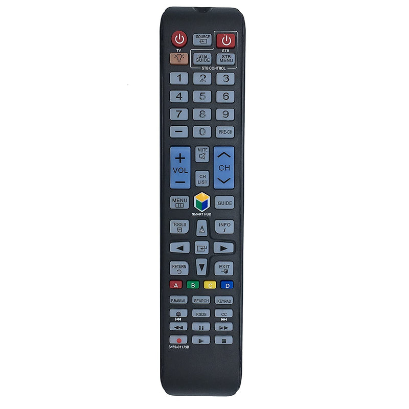 New Replace Remote Bn59 01179B For Samsung 3D Tv Un65H8000Af Un65Hu8500F Un65Hu8550F Un46Es7100 Un55Es6820Fxza Un55Es7150F Un55Hu9000F Un60Es7150F Un55Es7003F Un55Es6900