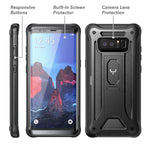 Kickstand Case For Galaxy Note 8 Full Body With Built In Screen Protector Heavy Duty Protection Shockproof Rugged Cover For Samsung Galaxy Note 8 2017 6 3 Inch Black