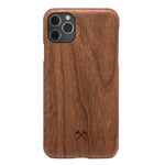 Woodcessories Case Compatible With Iphone 11 Pro Max Made Of Real Sustainable Wood Ecocase Slim Walnut