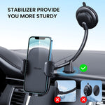 Dashboard Windshield Car Phone Holder Antishake