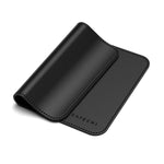 Satechi Eco Leather Mouse Pad 9 8 X 7 5 Safe For Lacquered Varnished Wooden Surfaces Black