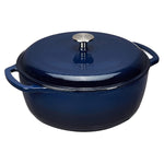 Cast Iron Covered Dutch Oven Enamled